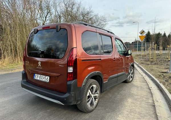 Peugeot Rifter cena 72000 przebieg: 222800, rok produkcji 2019 z Kraków małe 154